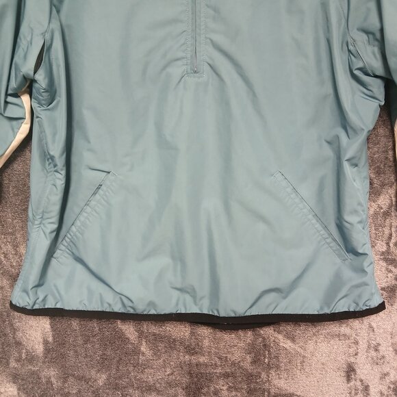 Nike Womens M Running Blue Windbreaker 1/2 Zip Vented Mesh Interior (56323) - Picture 6 of 7